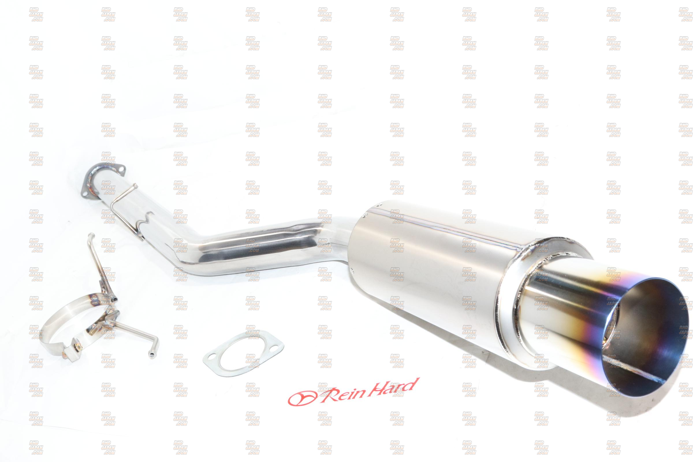 Reinhard #1 Cannonball Muffler Exhaust System Full-Titanium for
