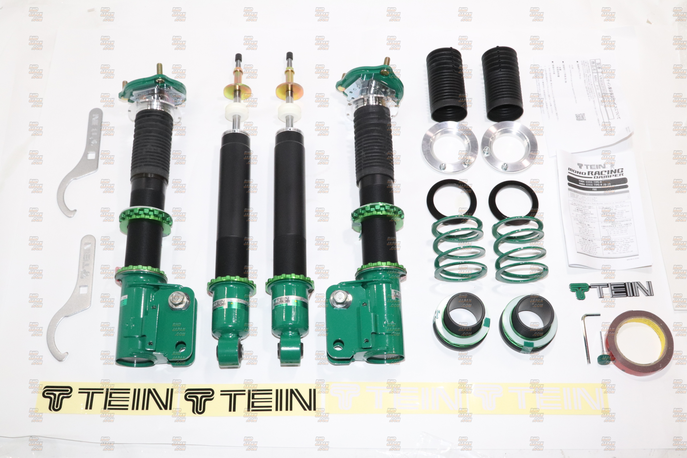 Tein Mono Racing Damper Suspension Kit - Civic Type-R FK8