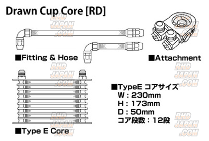 Blitz Oil Cooler Kit BR - Impreza WRX STi VAB GVF GRF GVB GRB