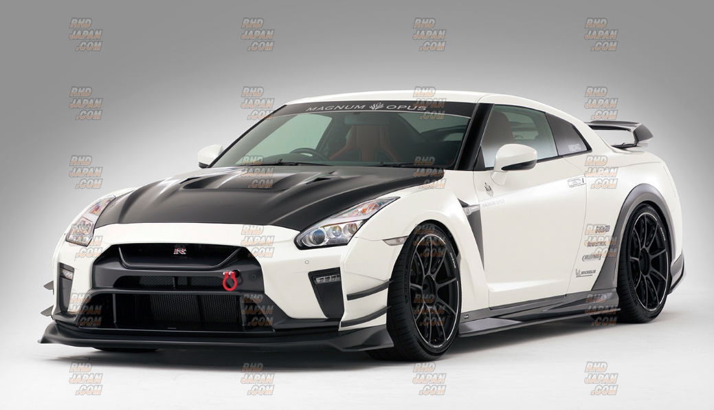 Varis Magnum Opus 2019Ver. Rear Fender Trim Ver.2 Carbon - GT-R R35 ...