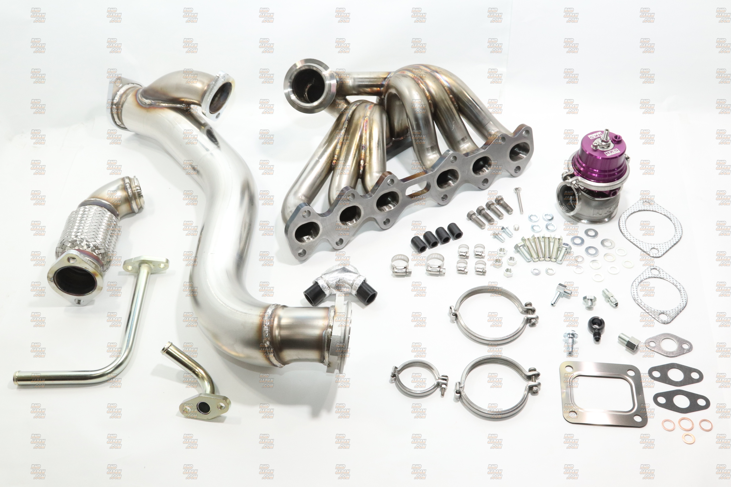 HKS Special Set Up Kit + GTIII-4R Series Turbine Turbocharger A/R 0.68 - Supra JZA80
