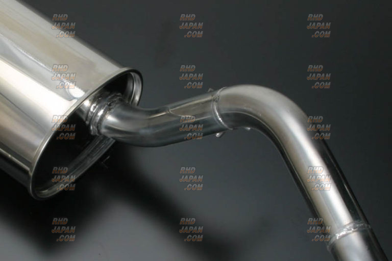 AutoExe Premium Tail Muffler Stainless - Mazda3 Fastback BP5P BP5R
