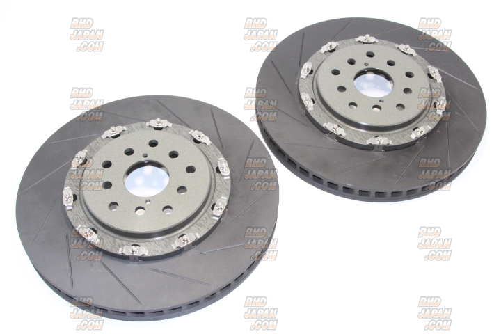 Dixcel 2 Piece Slit-12 Brake Rotor Assembly Right - Impreza WRX
