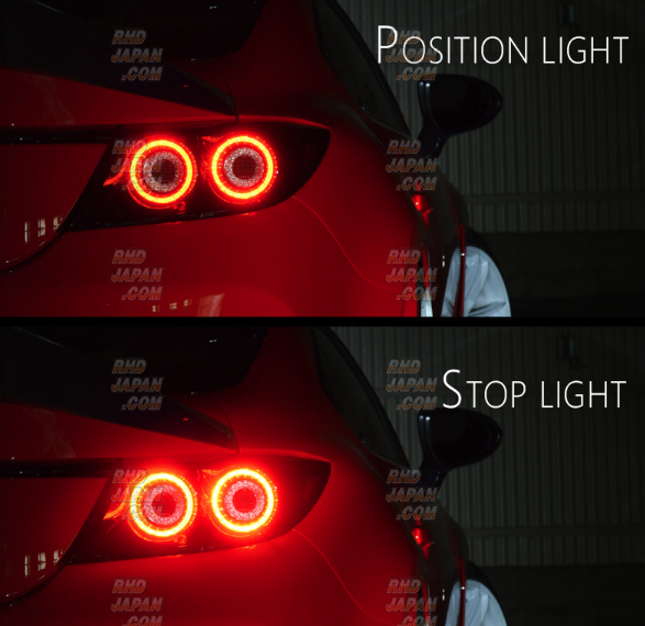 78WORKS GR86 / BRZ / LEDテールランプ RSシリーズレッド 78 Works LED 