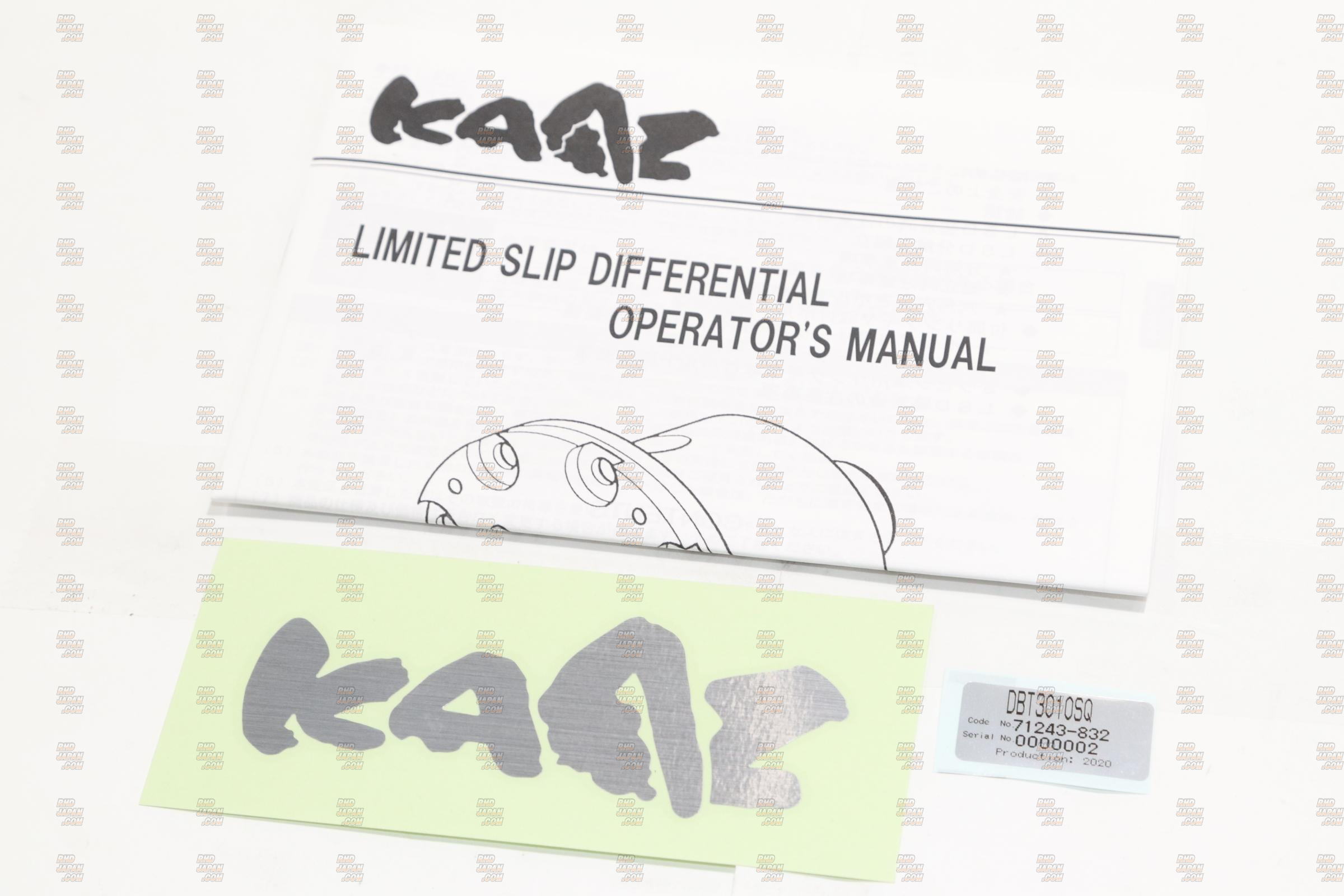 Kaaz LSD Limited Slip Differential 1.5-Way Super Q with LSD Oil