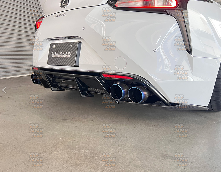 Lexon Rear Under Diffuser Carbon Fiber - Lexus LC500 URZ100 LC500h GWZ100