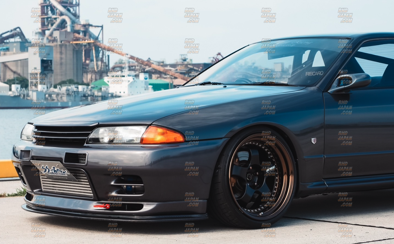 Garage Active Front Under Diffuser Full-Carbon Fiber - Skyline GT 