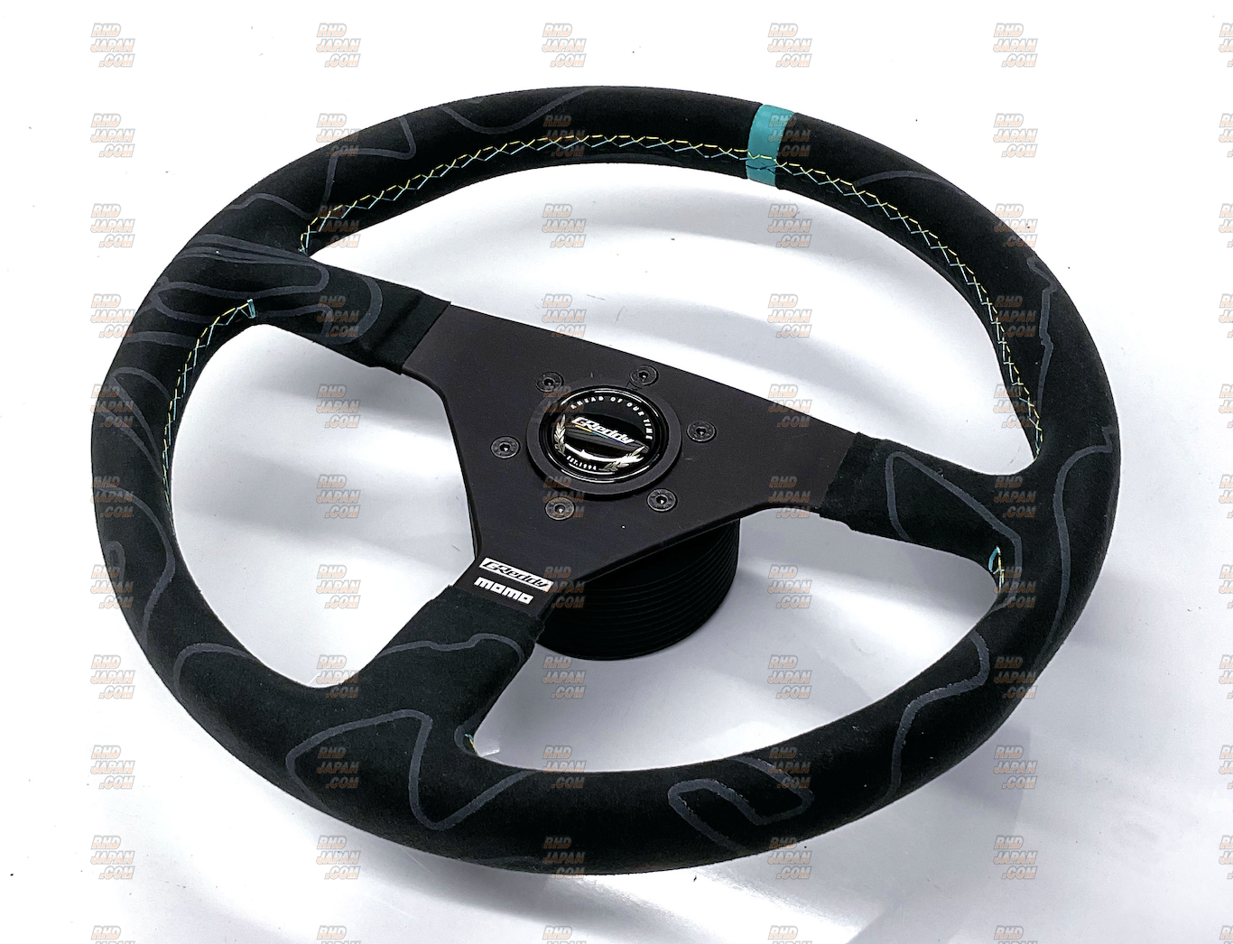 G Reddy Wheel Trust Greddy X Momo Collaboration Steering Wheel - Suede Type Limited ...