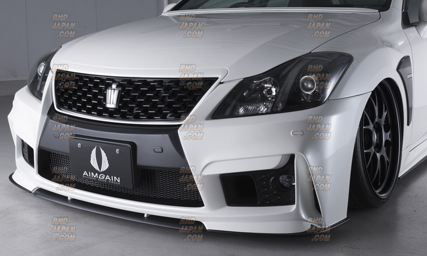 Aimgain 純VIP GT Grand Tourer Front Bumper - Crown Athlete GRS20 