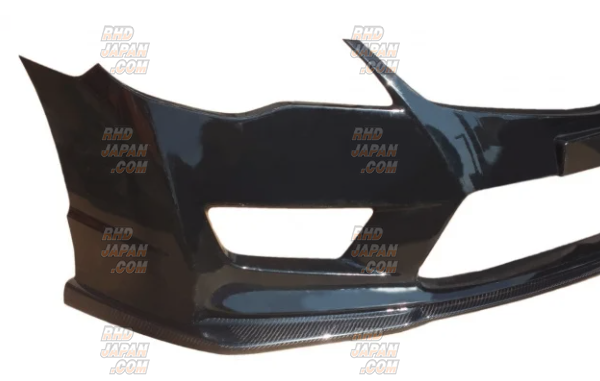 Aero Workz Front Lip Spoiler Carbon Fiber - Civic Type-R FD2 - RHDJapan