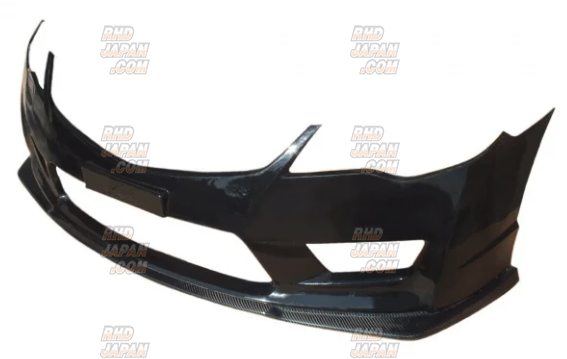 Aero Workz Front Lip Spoiler Carbon Fiber - Civic Type-R FD2 - RHDJapan