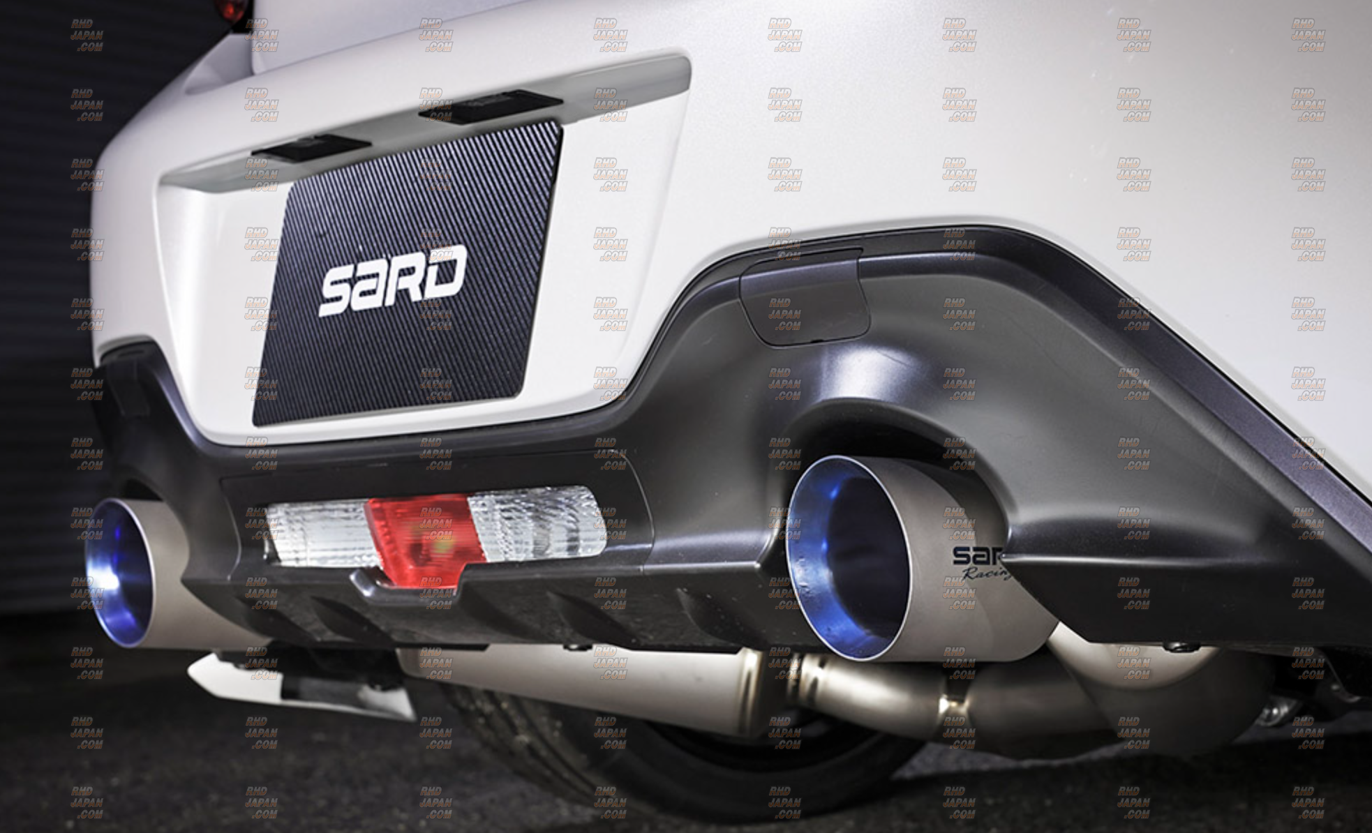Sard Ti-Z Muffler Exhaust System All Titanium Standard Bumper 