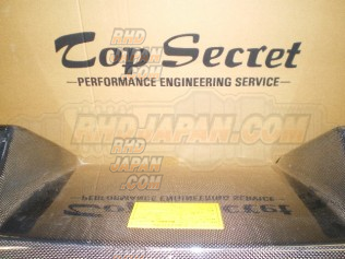 Top Secret Rear Diffuser Top Secret G-Force Rear Under Diffuser for Wide Body Carbon Fiber ...