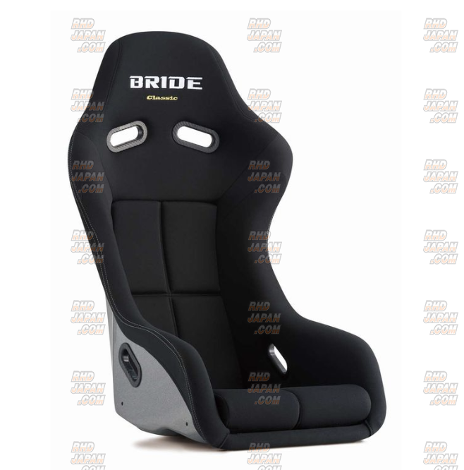 BRIDE ZETA IV Classic Low Max Full Bucket Seat - Black FRP Shell 