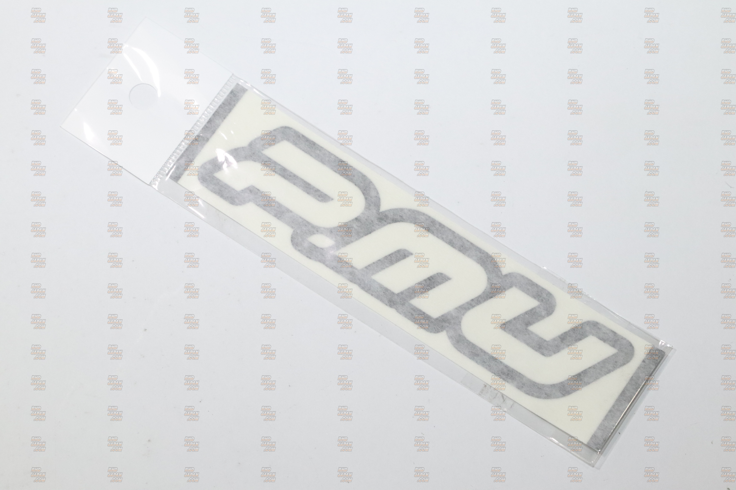 Project Mu Original Sticker P.MU Cutting Sticker - Black 83mm x 365mm ...