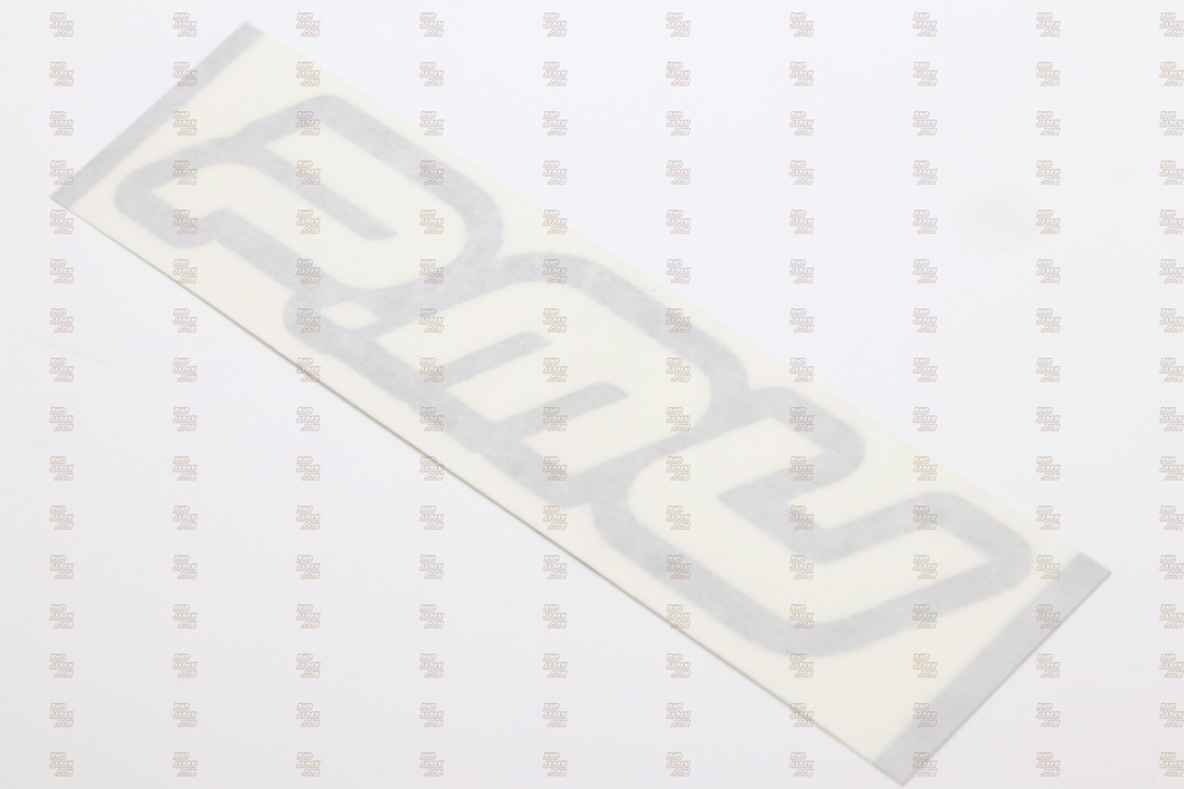 Project Mu Original Sticker P.MU Cutting Sticker - Silver 83mm x 365mm ...