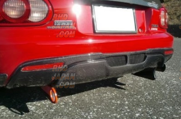 Jet Stream Diffuser Jet Stream Rear Bumper Top Diffuser FRP - Roadster NB6C NB8C - RHDJapan