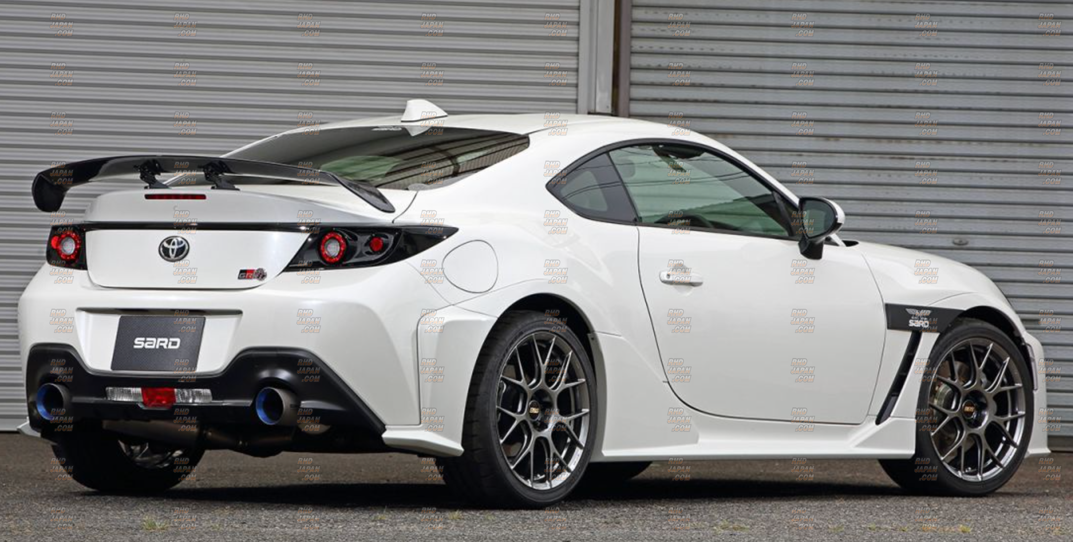 Sard LSR Wing Stay Mount Low - BRZ ZD8 GR86 ZN8 - RHDJapan