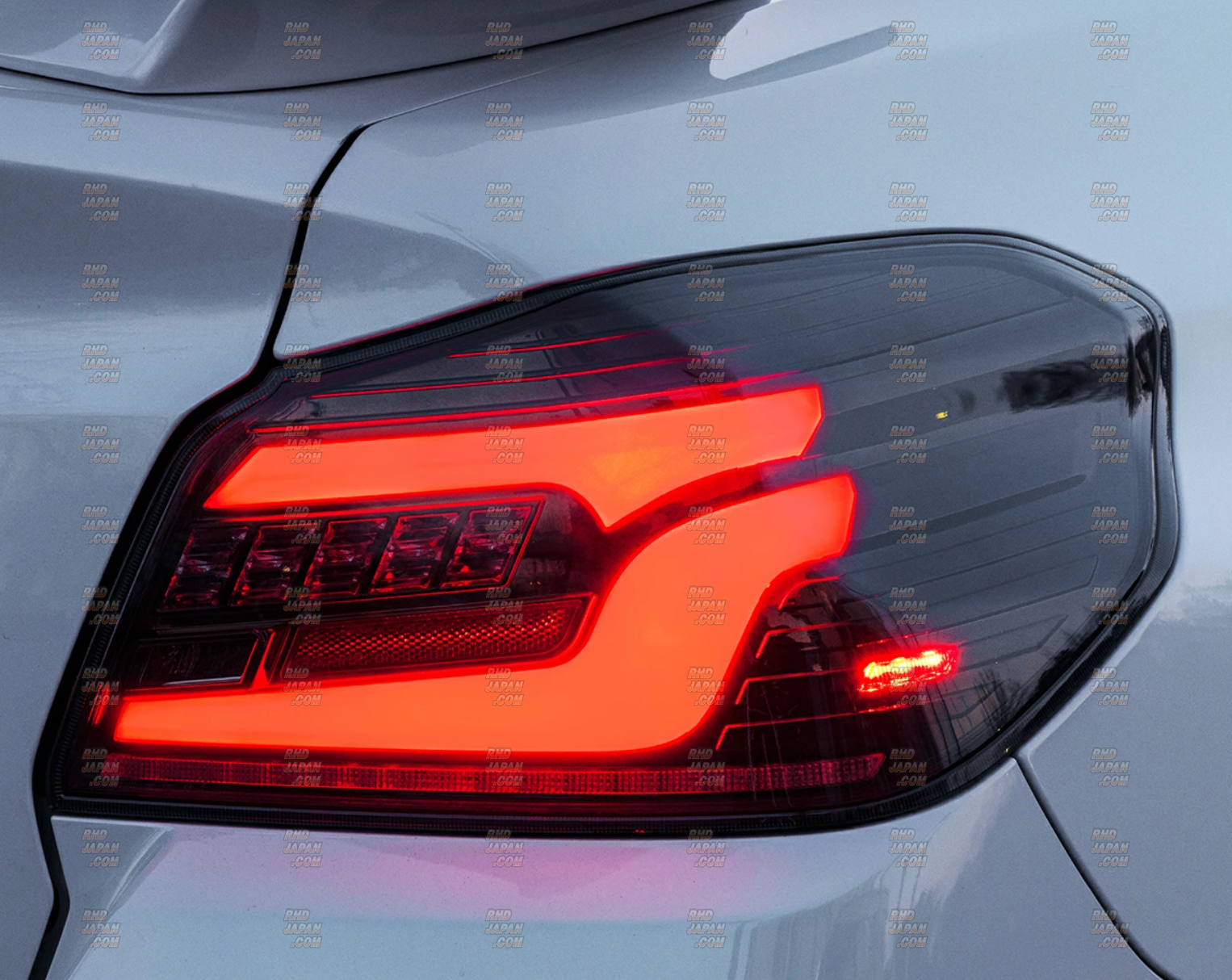 Valenti Jewel LED Tail Lamp Ultra Set Light Smoke X Black Chrome 