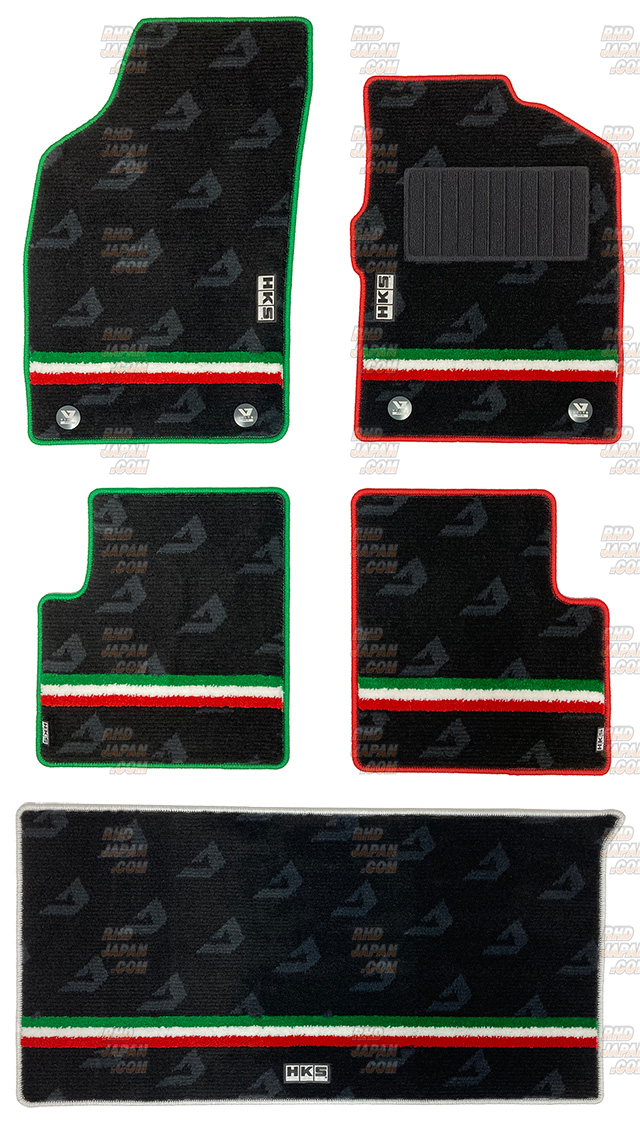 HKS Viits Floor Mats MT Italy RHD - Abarth 595 31214T Abarth 695 31214T