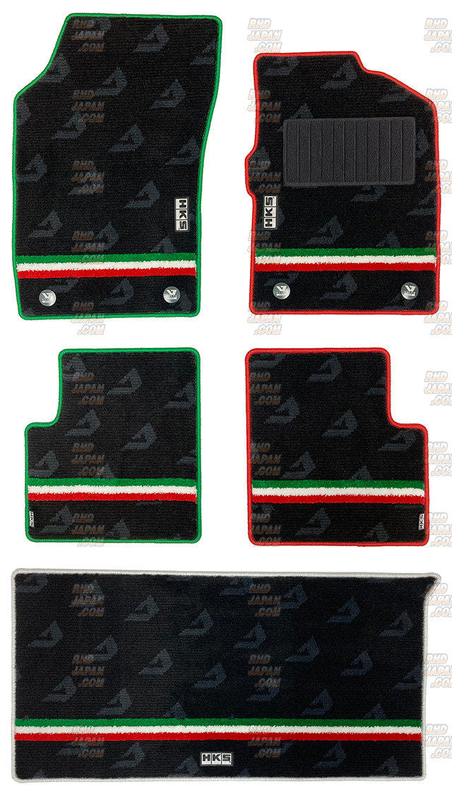 HKS Viits Floor Mats AT Italy RHD - Abarth 595 31214T Abarth 695 31214T