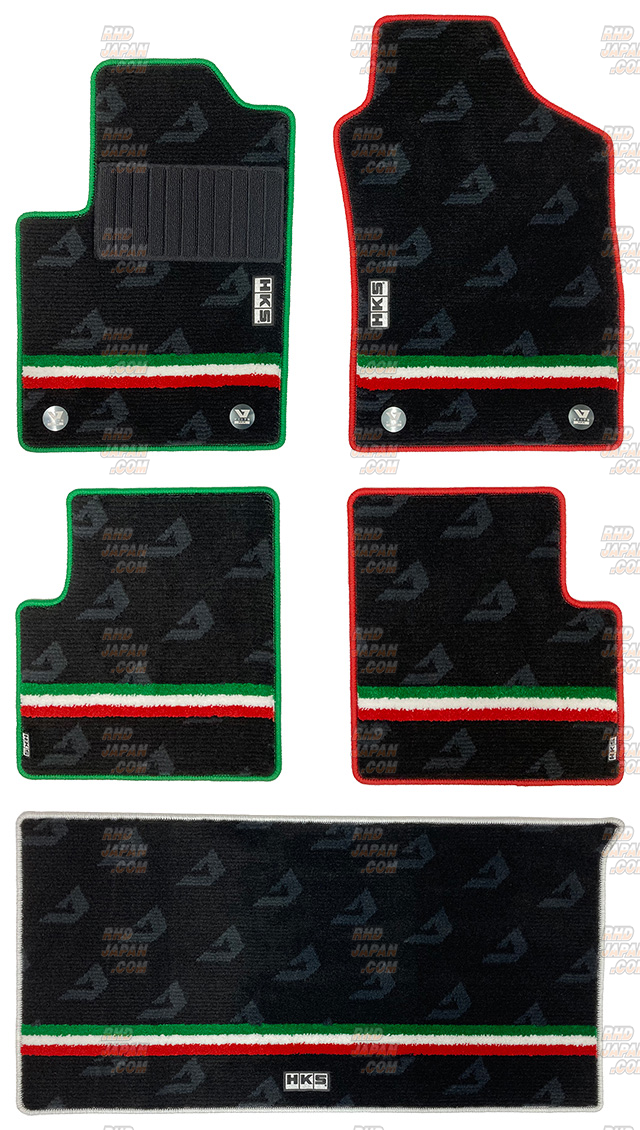 HKS Viits Floor Mats MT Italy LHD - Abarth 595 31214T Abarth 695 31214T