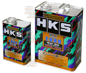HKS Super Oil Premium EURO - 5W30 ACEA C3 API SN 4L X 4 - RHDJapan