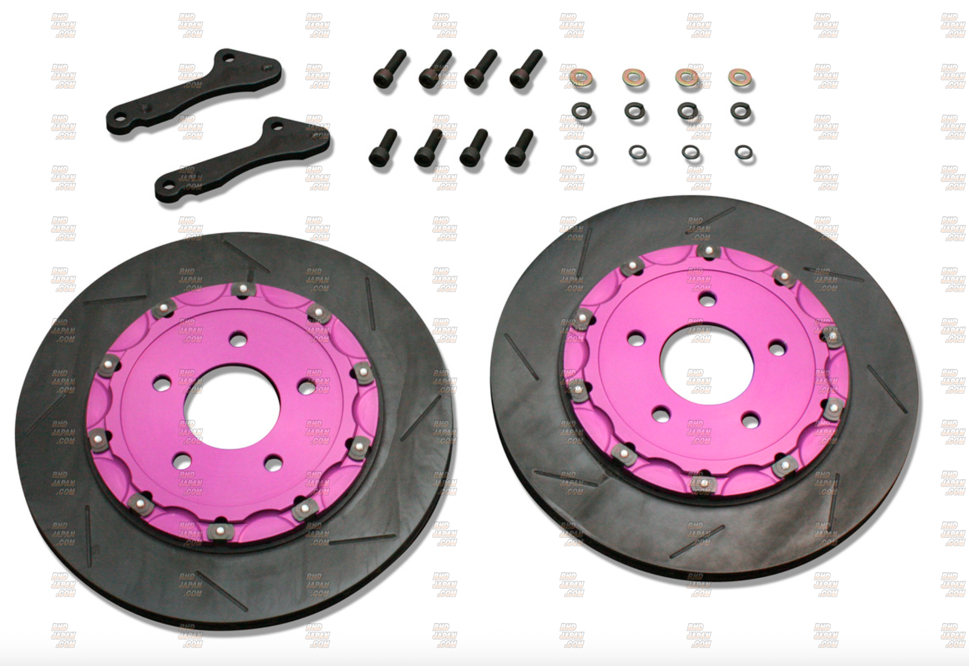 BIOT Brake Offset Kit Rear Multipiece Rotor Aluminum Bell Housing ...