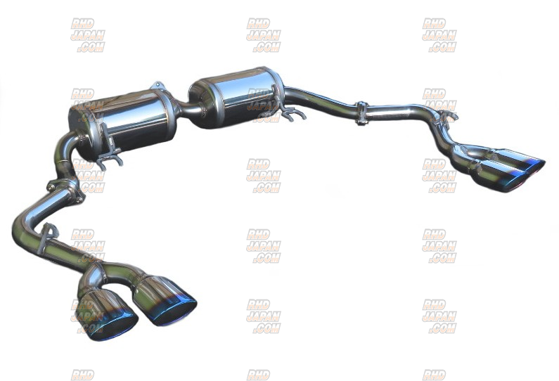 パーツ AGH30W BLITZ NUR-SPEC VSR Quad Blitz Nur-Spec VSR Quad Muffler Exhaust System - Odyssey Hybrid