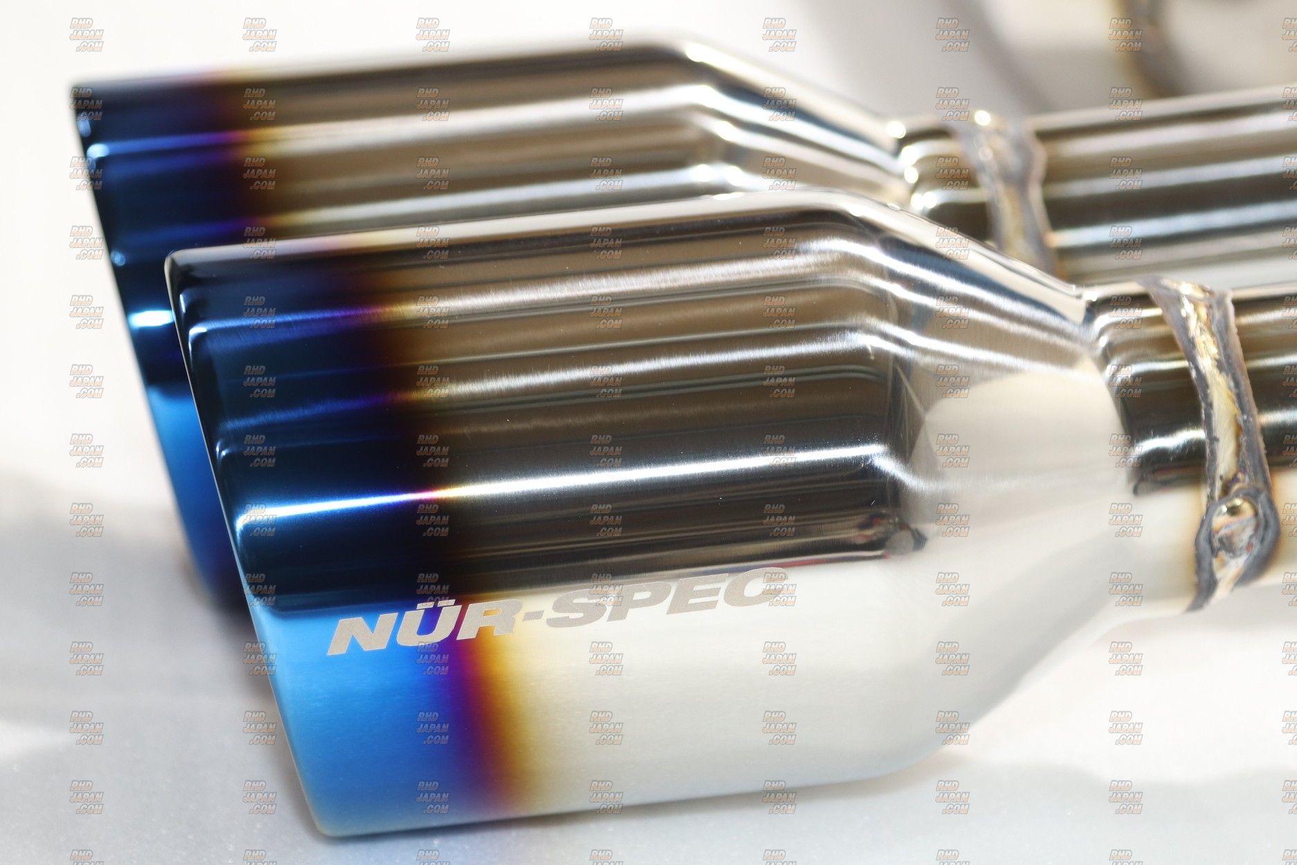 Blitz Nur-Spec VSR Quad Muffler Exhaust System - Odyssey Hybrid
