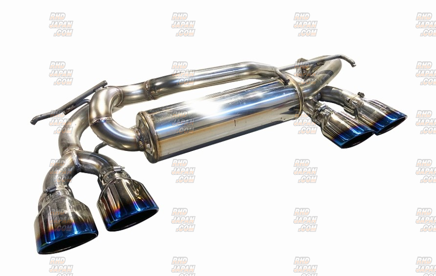 Blitz Nur-Spec Custom Edition Quad Muffler Exhaust System VSR Tail