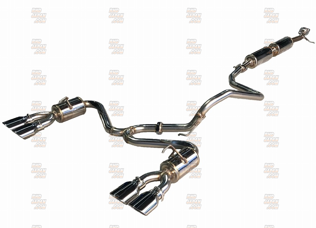 Blitz Nur-Spec Custom Edition Quad Muffler Exhaust System - Raize A200A Rocky A200S 63578