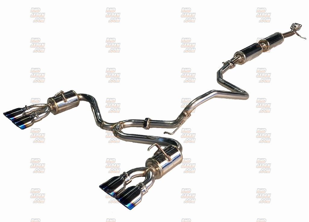 Blitz Nur-Spec Custom Edition Quad Muffler Exhaust System VSR Tail - Raize A200A Rocky A200S 63578V