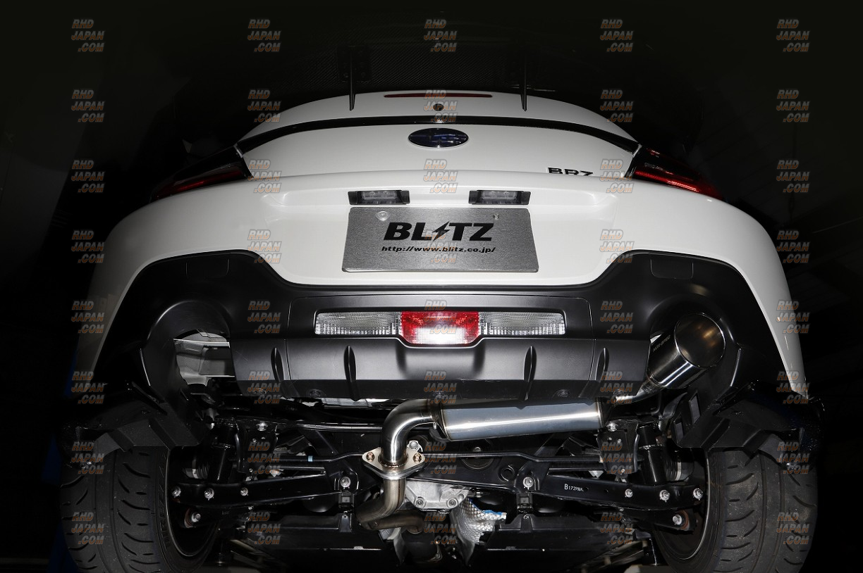 Blitz Nur-Spec GR86/BRZ CUP Muffler Exhaust System VS Polished
