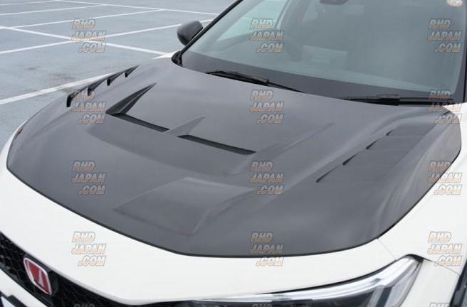 First Molding Super Bonnet Carbon FRP - Civic FL5 - RHDJapan