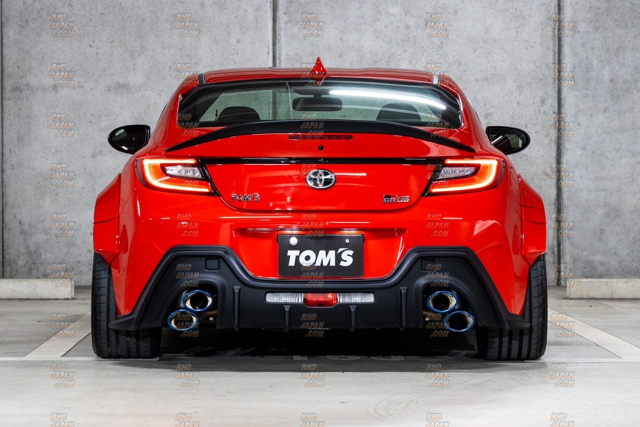 TOM'S Barrel Muffler Exhaust System Titanium X 4 Tail Version 2