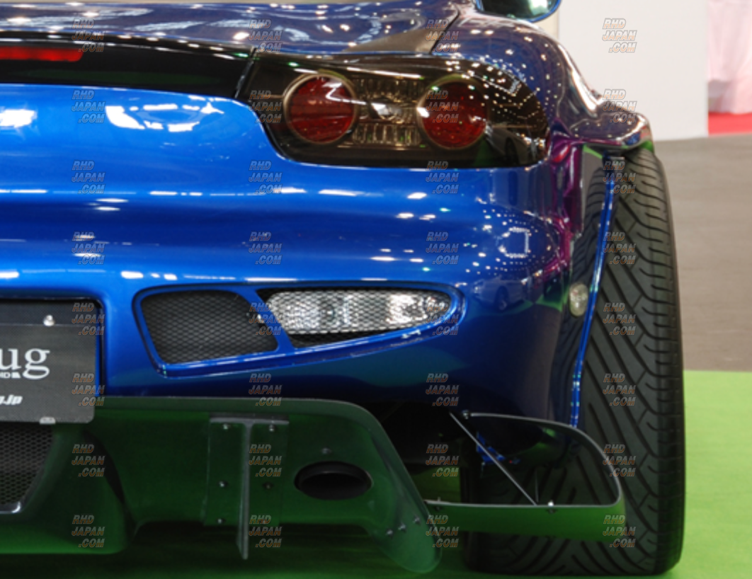 Abflug Vortex Generator Set for Rear Under Diffuser Ver.430 Carbon ...