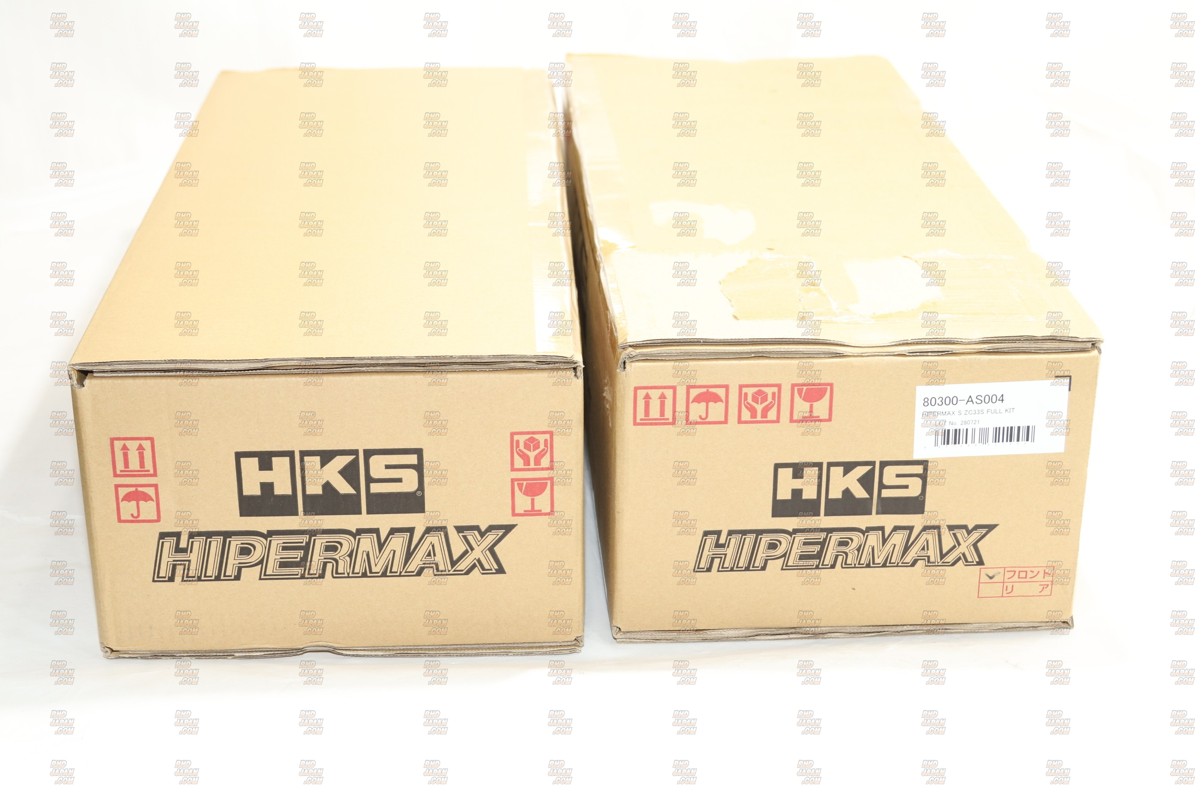 HKS Coilover Suspension Full Kit New Hipermax S - Swift Sport