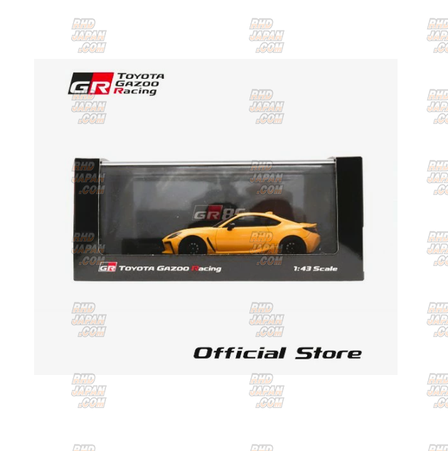 Toyota Gazoo Racing Model Car 1/43 Scale - GR86 (Crystal White