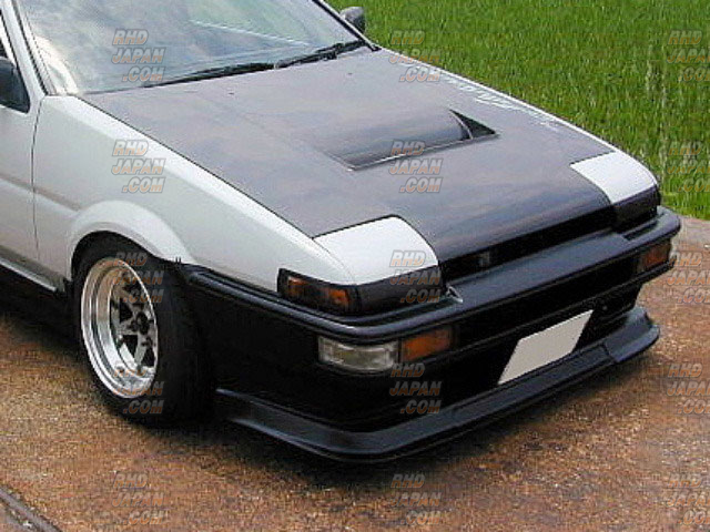 j・blood】AE86リトラクタブルヘッドライトカーボンカバー