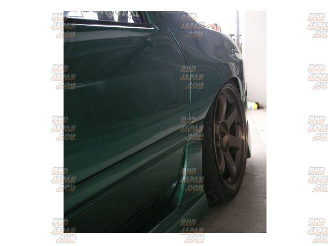 Foresight R35 Wide Fenders Rear - FC3S