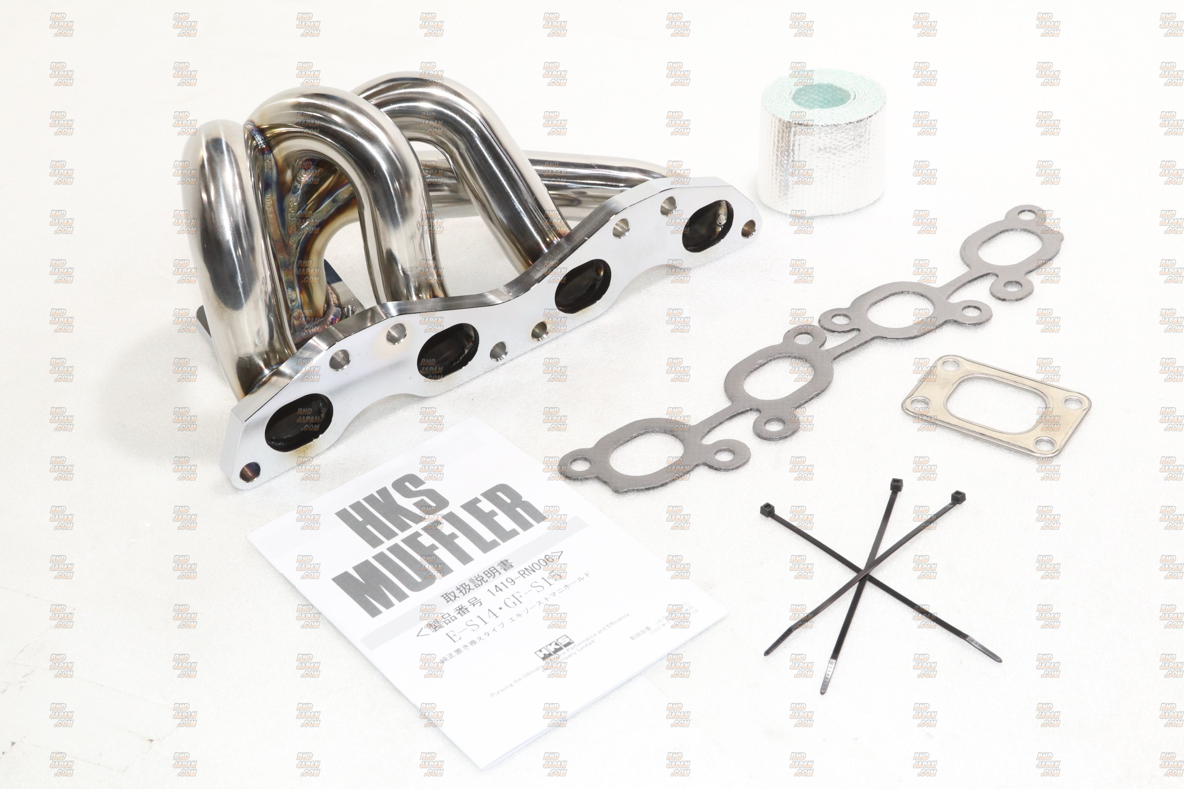 HKS Stainless Steel Exhaust Manifold - S14 S15 - RHDJapan