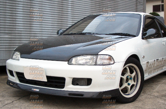 eg carbon fiber c west lip Tactical Art - Front Spoiler for Civic (EG/EJ) C-WEST WING SPOILER FOR EG