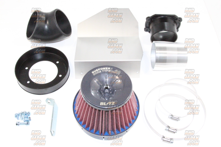 Blitz SUS Power Core Type LM Red - JZA80 not VVT-i - RHDJapan