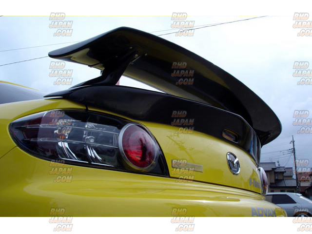 RE-Amemiya Rear Trunk Wing Spoiler FRP - RX-8 SE3P - RHDJapan