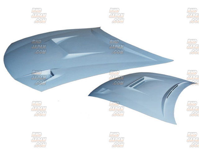 STOUT Aero Bonnet Hood Type R Plain Weave Carbon - S14 Kouki