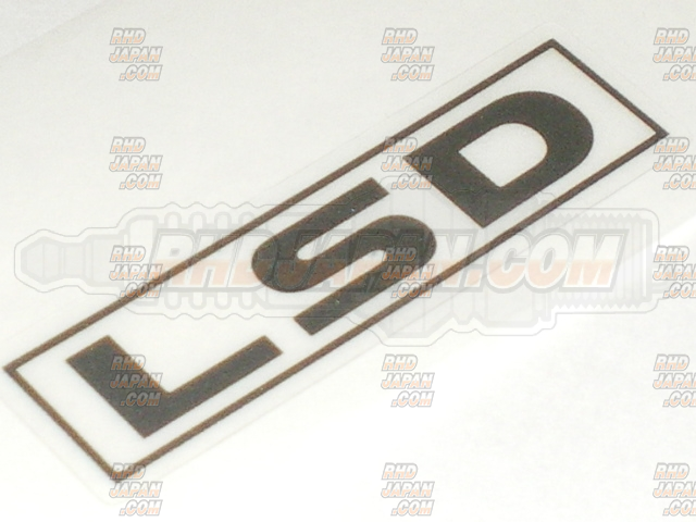 HONDA OEM LSD Glass Decal