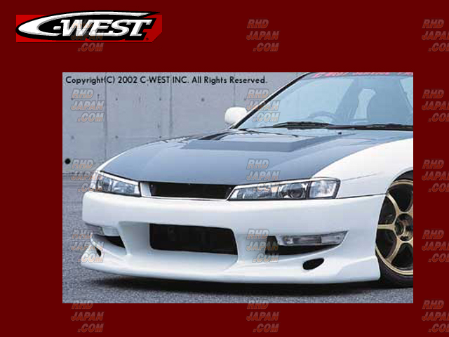 front lip c west s14 C-West PFRP Full Aero Body Kit - Kouki S14