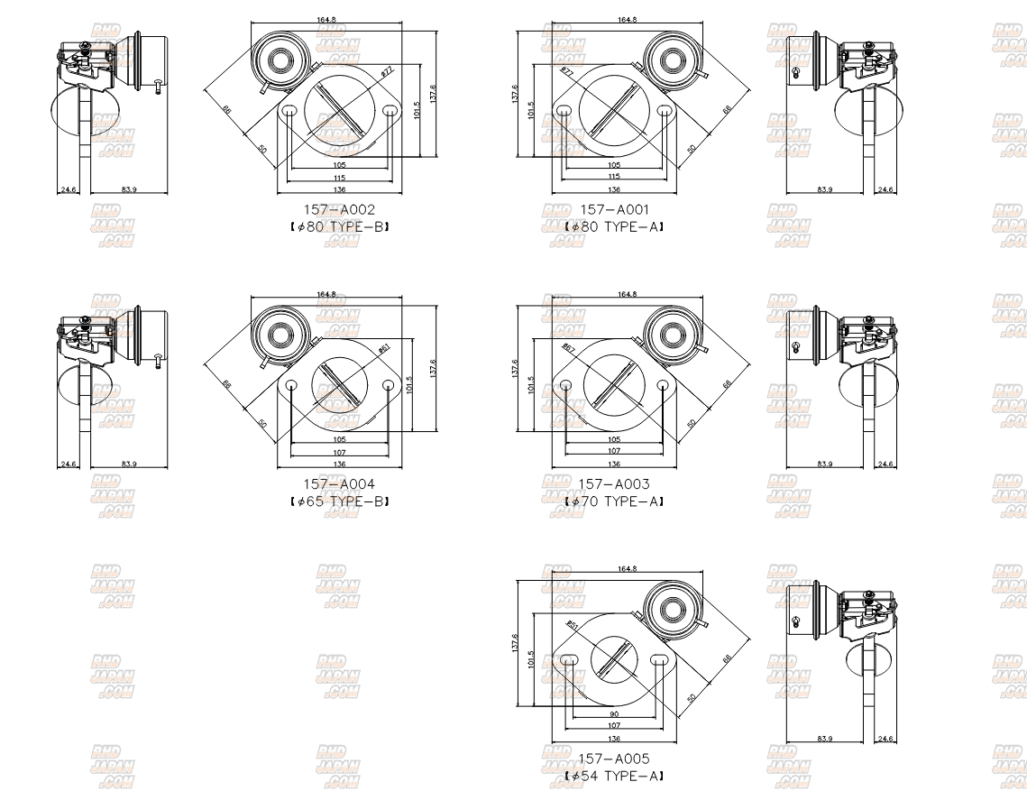 APEXi Exhaust Control Valve ECV - 155-A023 - RHDJapan