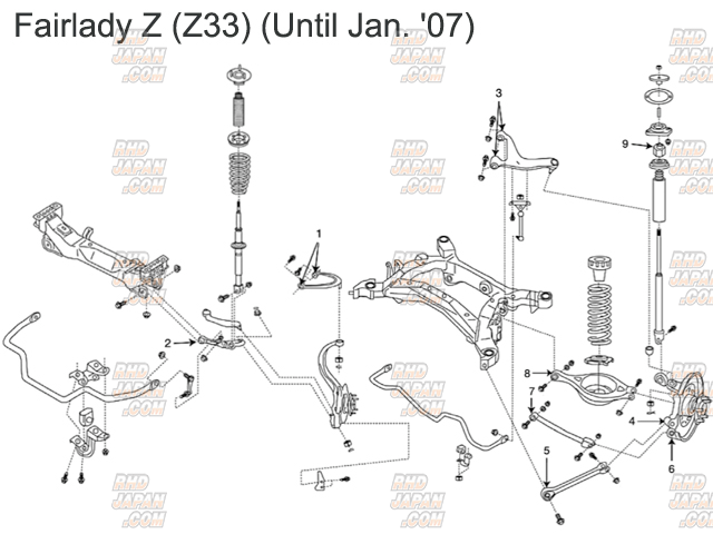 Nismo Reinforced Front Upper Link Bush - Z33 CPV35